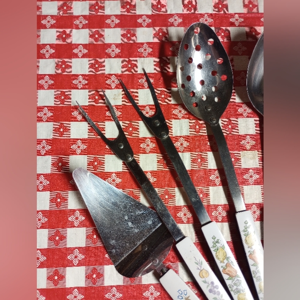 Vintage Ekco Kitchen Utensils Set - Picture 6 of 11